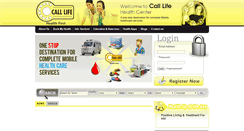 Desktop Screenshot of call-life.com
